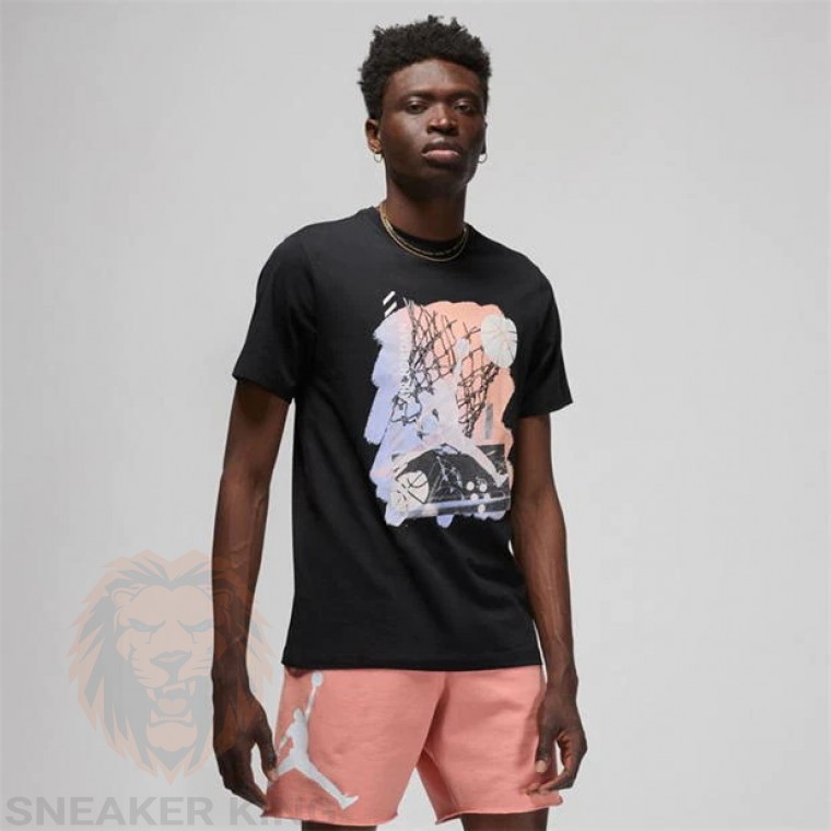 Футболка AIR JORDAN brand graphic black